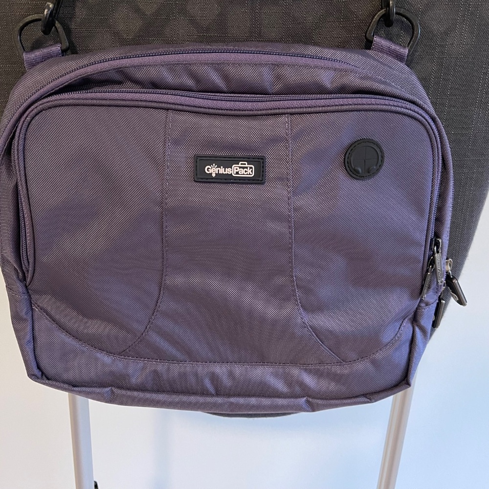 Genius Pack High Altitude Flight Bag - Purple Travel Organizer